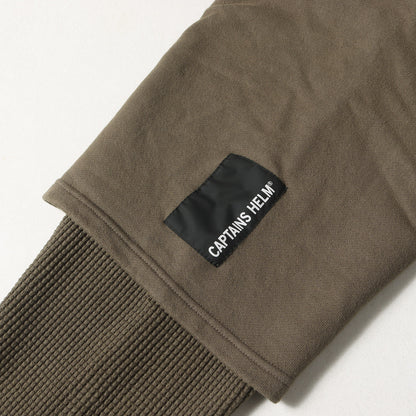 22AW レイヤード スウェットパーカー(LAYERED HOODIE)