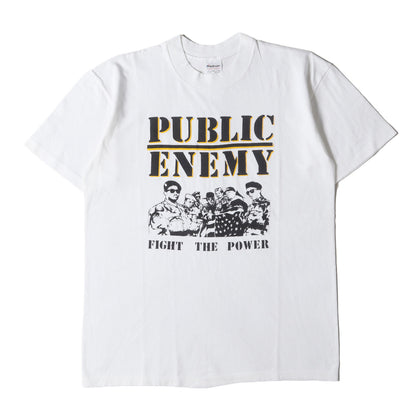 90s PUBLIC ENEMY FIGHT THE POWER Tシャツ(Stedmanボディ / USA製)