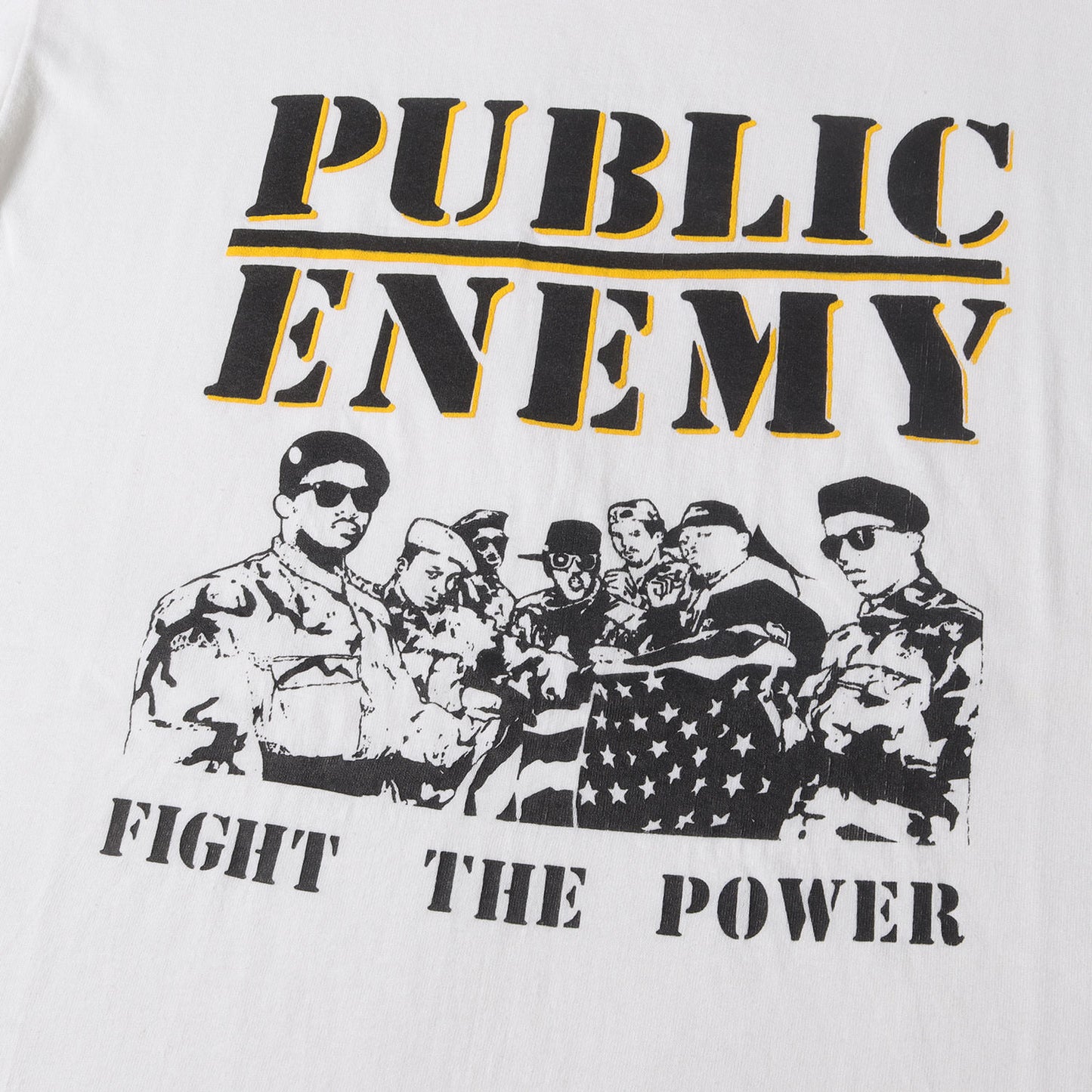 90s PUBLIC ENEMY FIGHT THE POWER Tシャツ(Stedmanボディ / USA製)