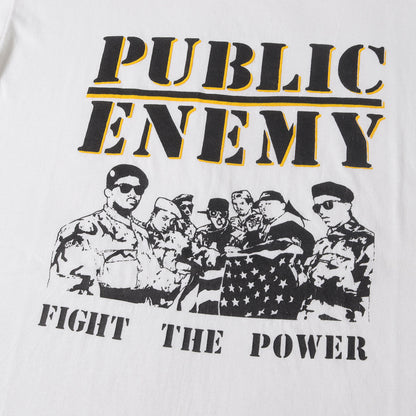 90s PUBLIC ENEMY FIGHT THE POWER Tシャツ(Stedmanボディ / USA製)