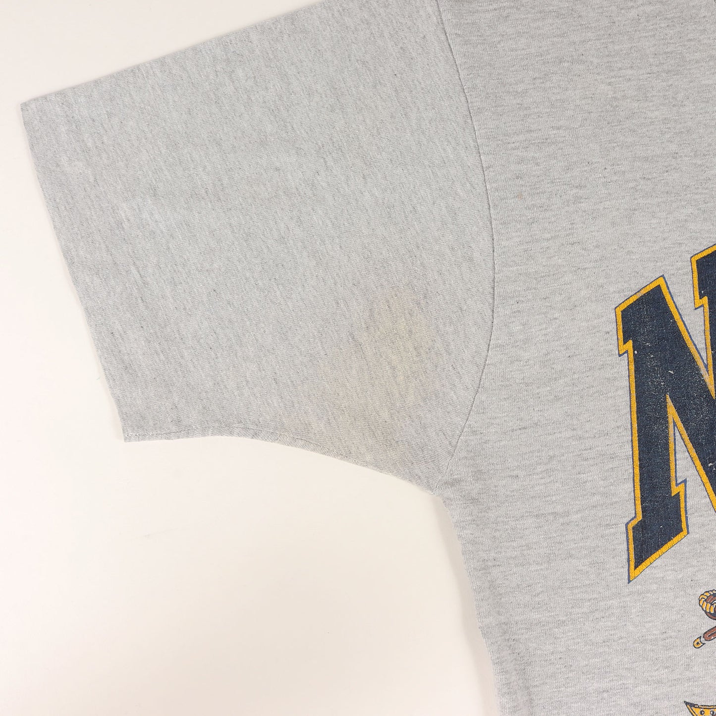 90s NAVY ANNAPOLIS Tシャツ(FRUIT OF THE LOOMボディ / USA製)