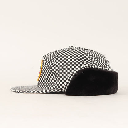 ボアイヤーフラップ付き 6パネルキャップ(Earflap 6-Panel)