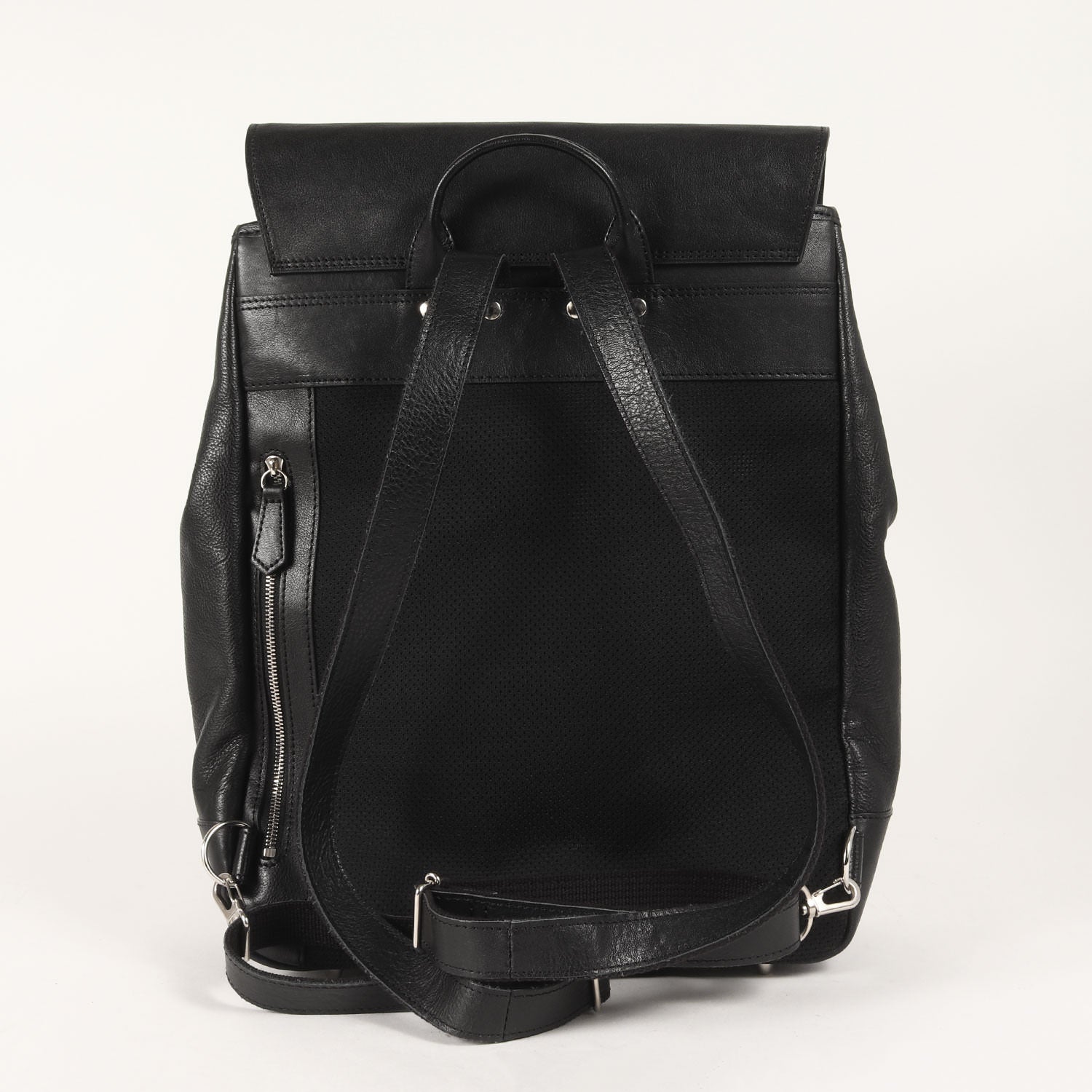 新進工房 バッグ 新品未使用 新進工房巾着レザーバッグ