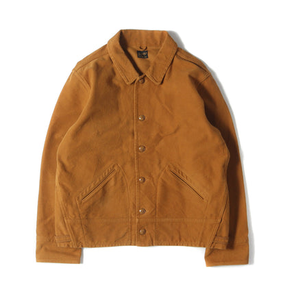 モールスキン ボタンジャケット(T-MOLESKIN JKT)
