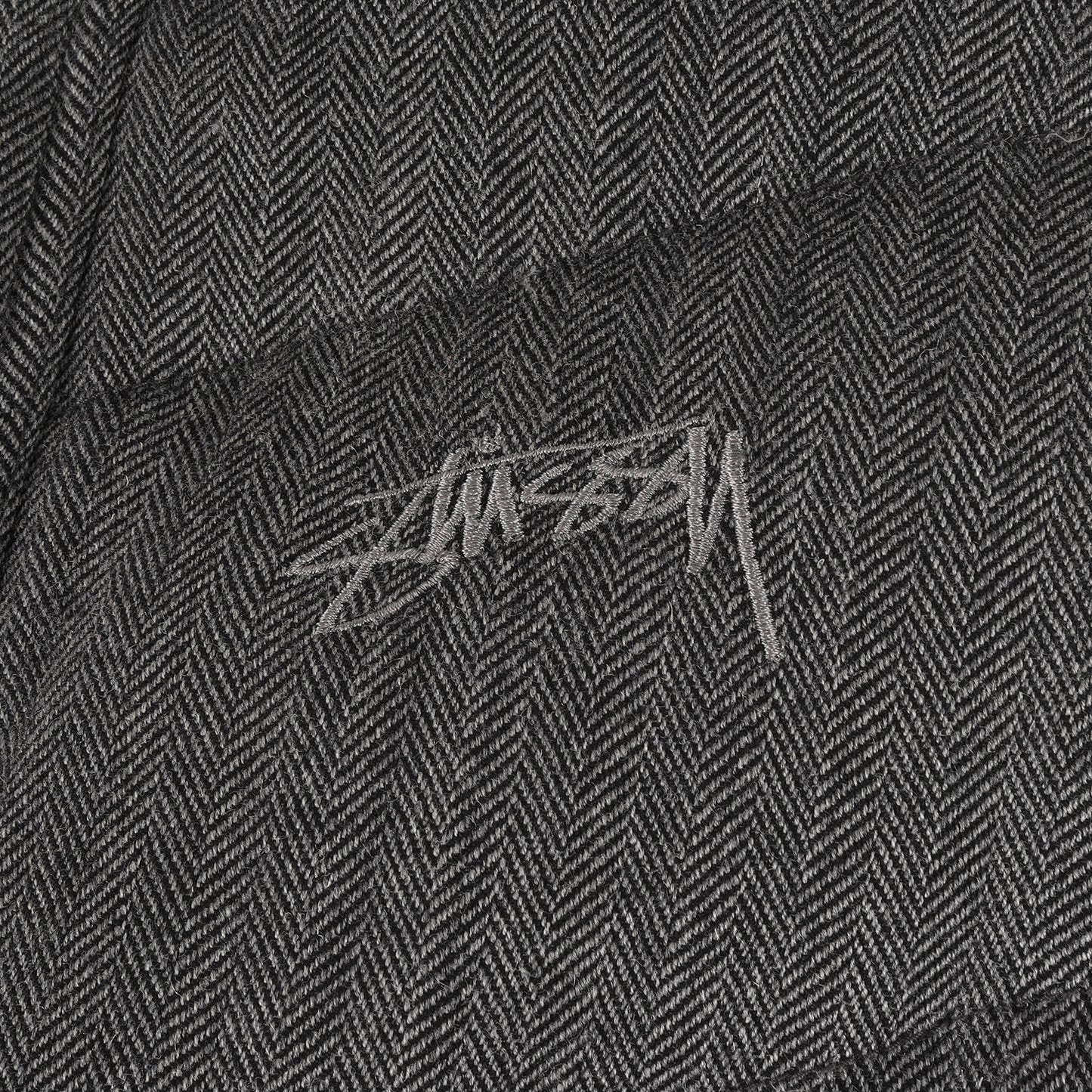 00s ヘリンボーンウール ダウンベスト