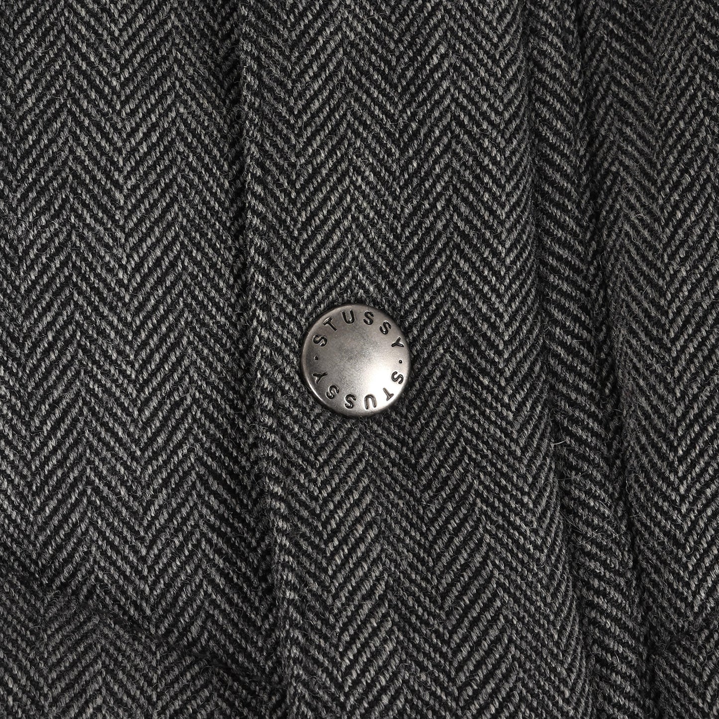 00s ヘリンボーンウール ダウンベスト