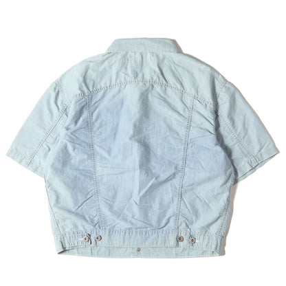 MADE＆CRAFTED 2ndタイプ シャンブレー 半袖 シャツジャケット