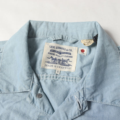 MADE＆CRAFTED 2ndタイプ シャンブレー 半袖 シャツジャケット