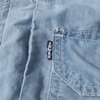 MADE＆CRAFTED 2ndタイプ シャンブレー 半袖 シャツジャケット