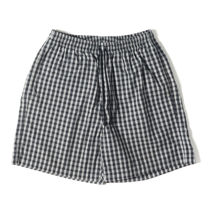 24SS ドビーチェック イージーショート パンツ(Dobby Check Easy Shorts)