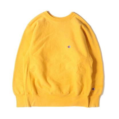 90s 刺繍タグ 目付き リバースウィーブ スウェット(USA製)