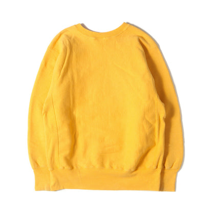 90s 刺繍タグ 目付き リバースウィーブ スウェット(USA製)