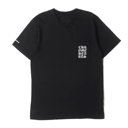 近年モデル ブランドロゴ ポケット Tシャツ