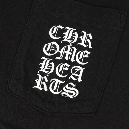 近年モデル ブランドロゴ ポケット Tシャツ