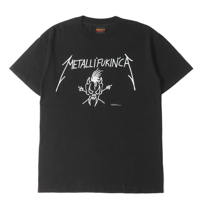 90s METALLICA METALLI FUKIN CA Tシャツ(BROCKUMボディ / USA製)