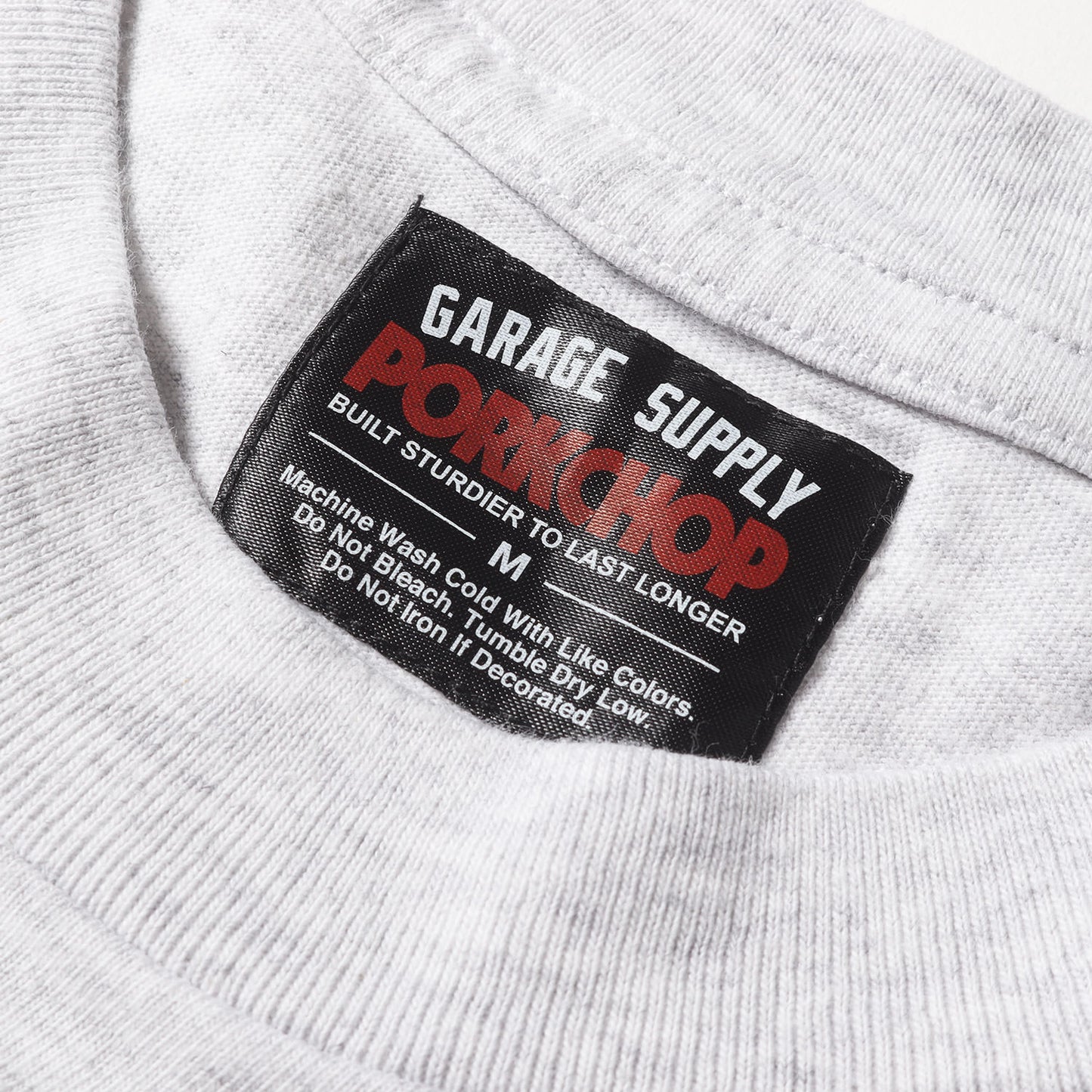 ポークプリント クルーネック Tシャツ