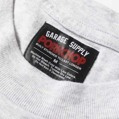 ポークプリント クルーネック Tシャツ