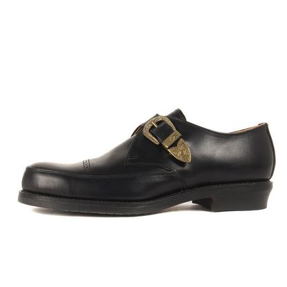 バックル モンクストラップ レザーブーツ(SINGLE MONK STRAP BOOTS)