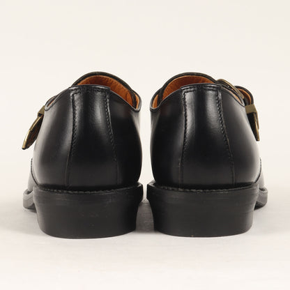 バックル モンクストラップ レザーブーツ(SINGLE MONK STRAP BOOTS)