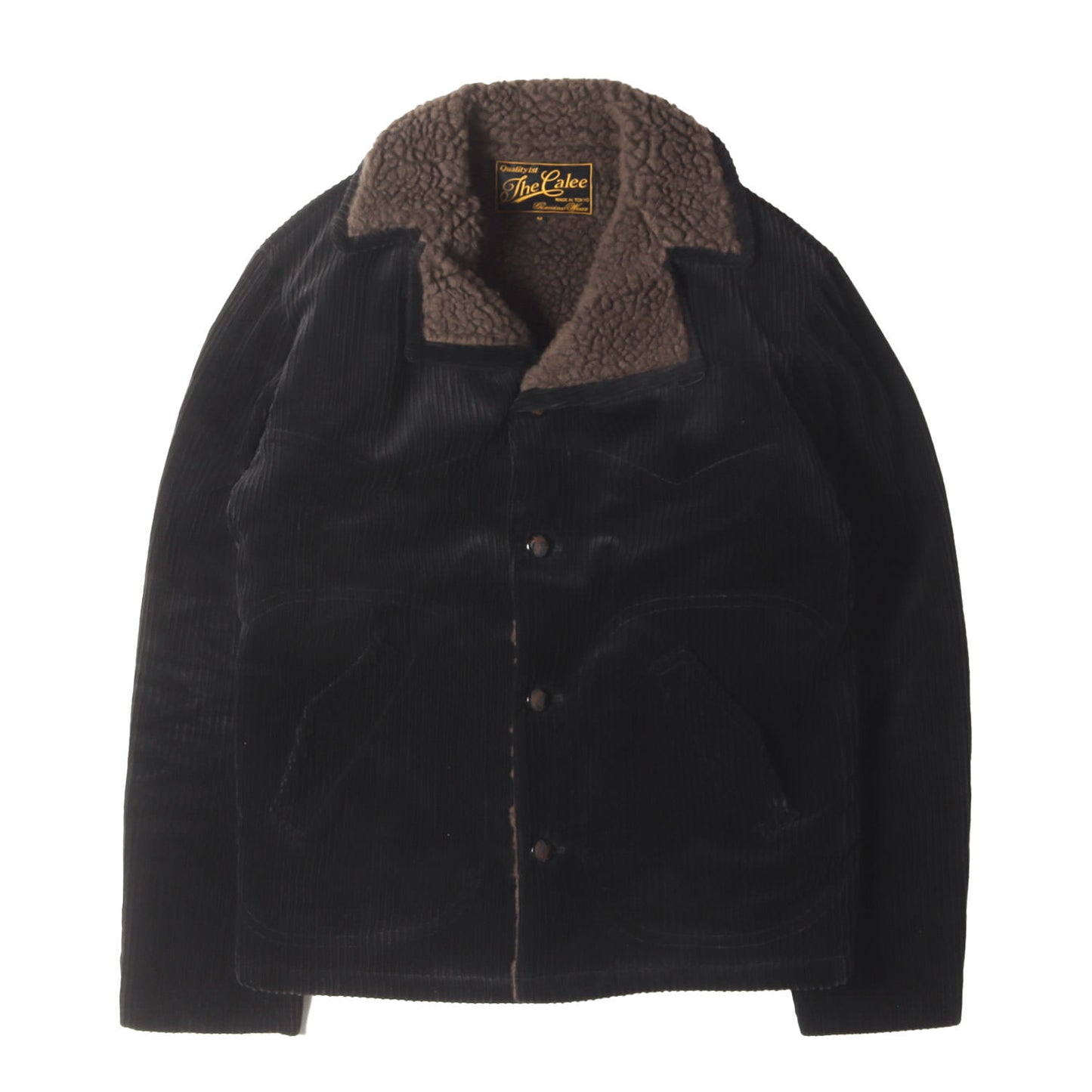 太畝コーデュロイ ボア ランチジャケット