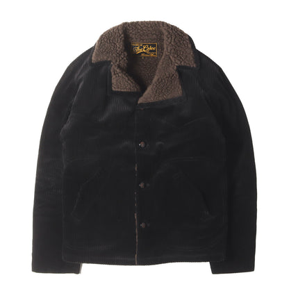 太畝コーデュロイ ボア ランチジャケット