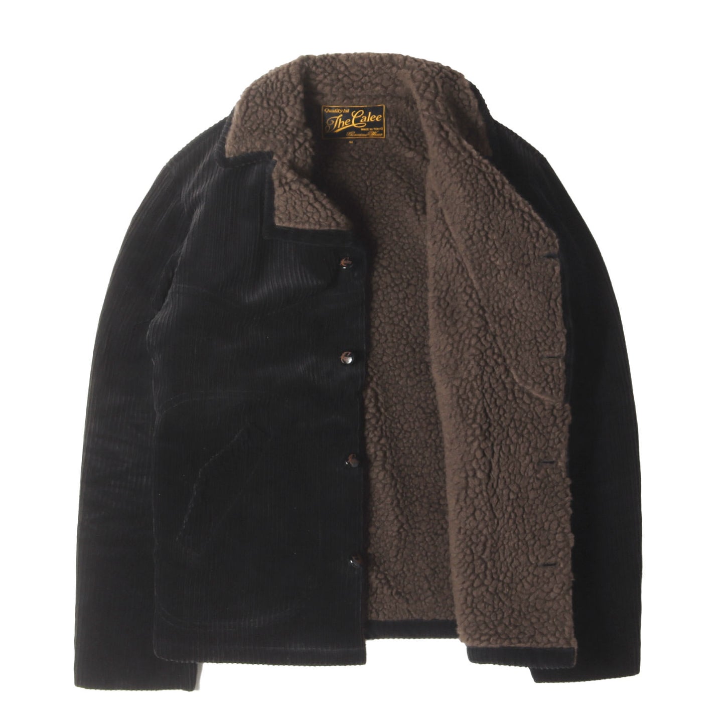 太畝コーデュロイ ボア ランチジャケット