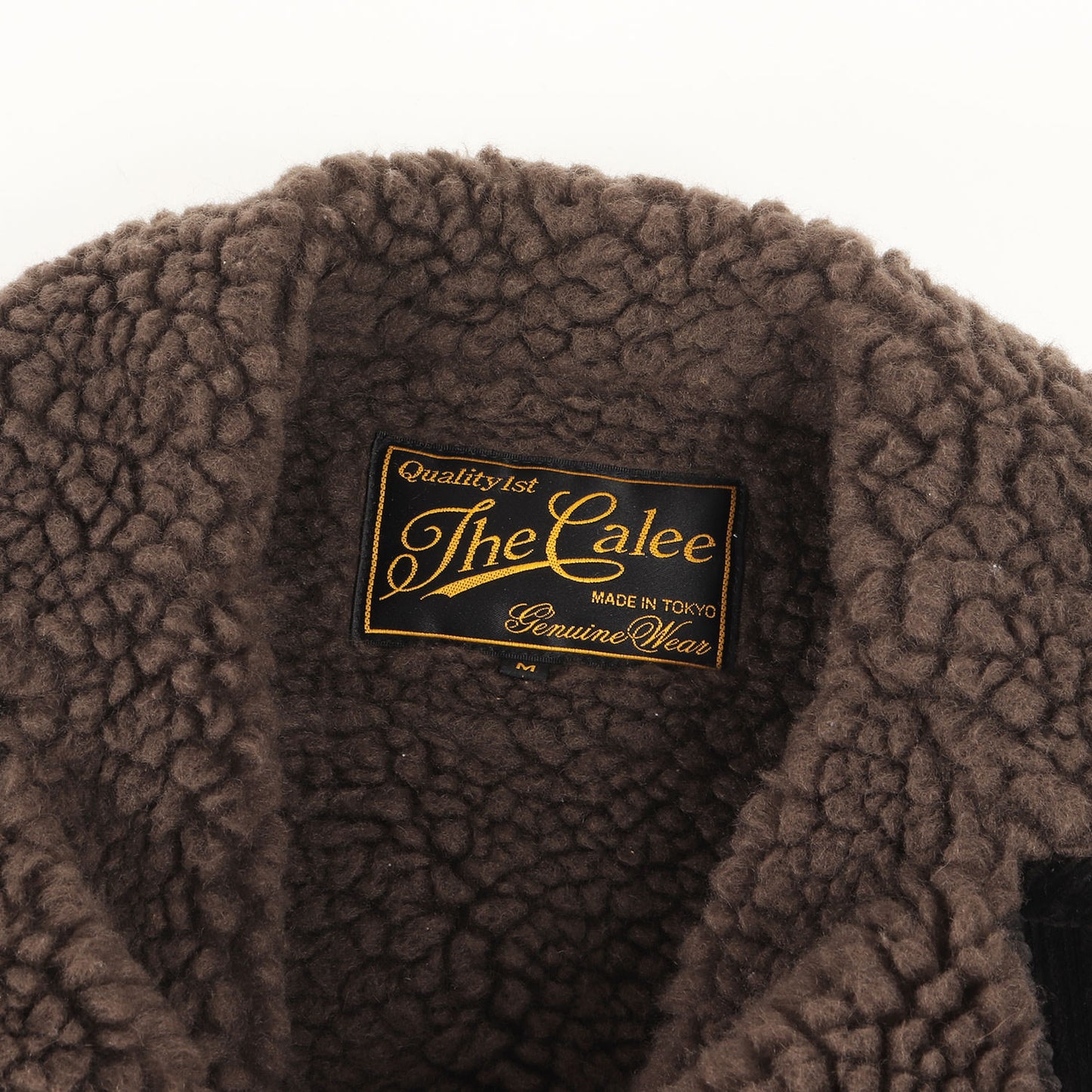 太畝コーデュロイ ボア ランチジャケット