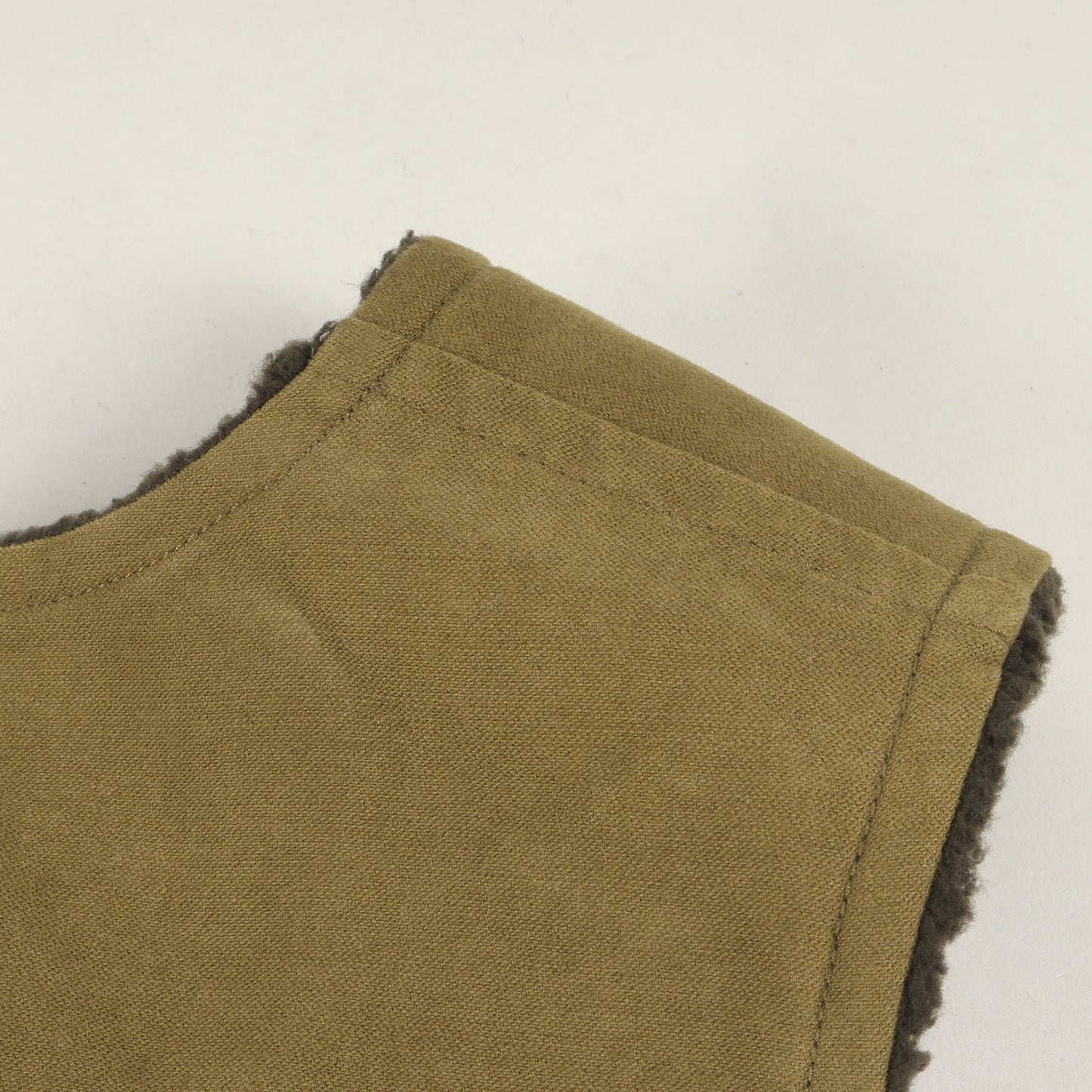 裏ボア モールスキン ベスト