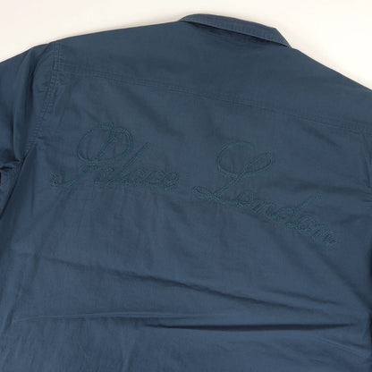 22AW フラワー刺繍 キューバシャツ(Rose Chain Shirt)