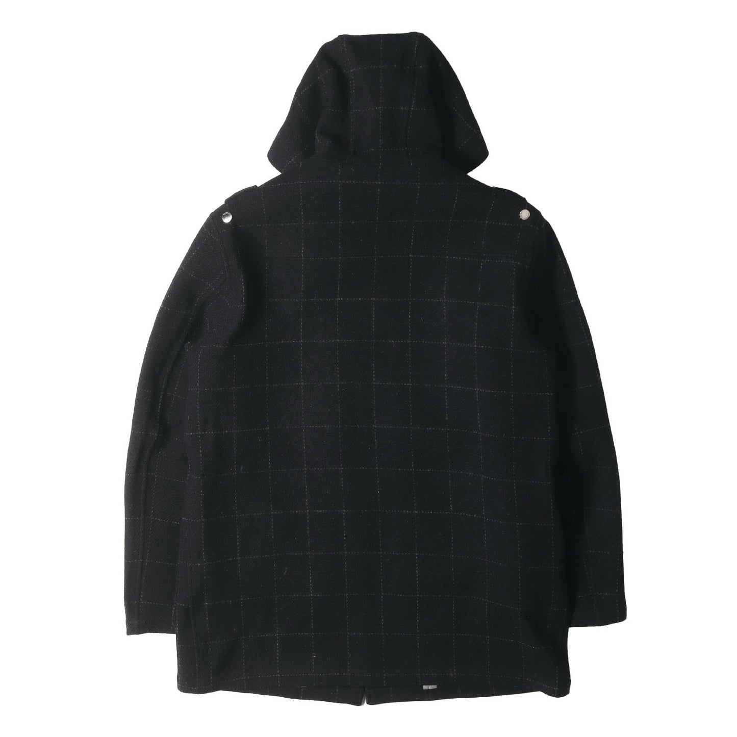 00s ×HARRIS TWEED ウィンドペン ツイード 裏ボアライナー付き フード ジャケット