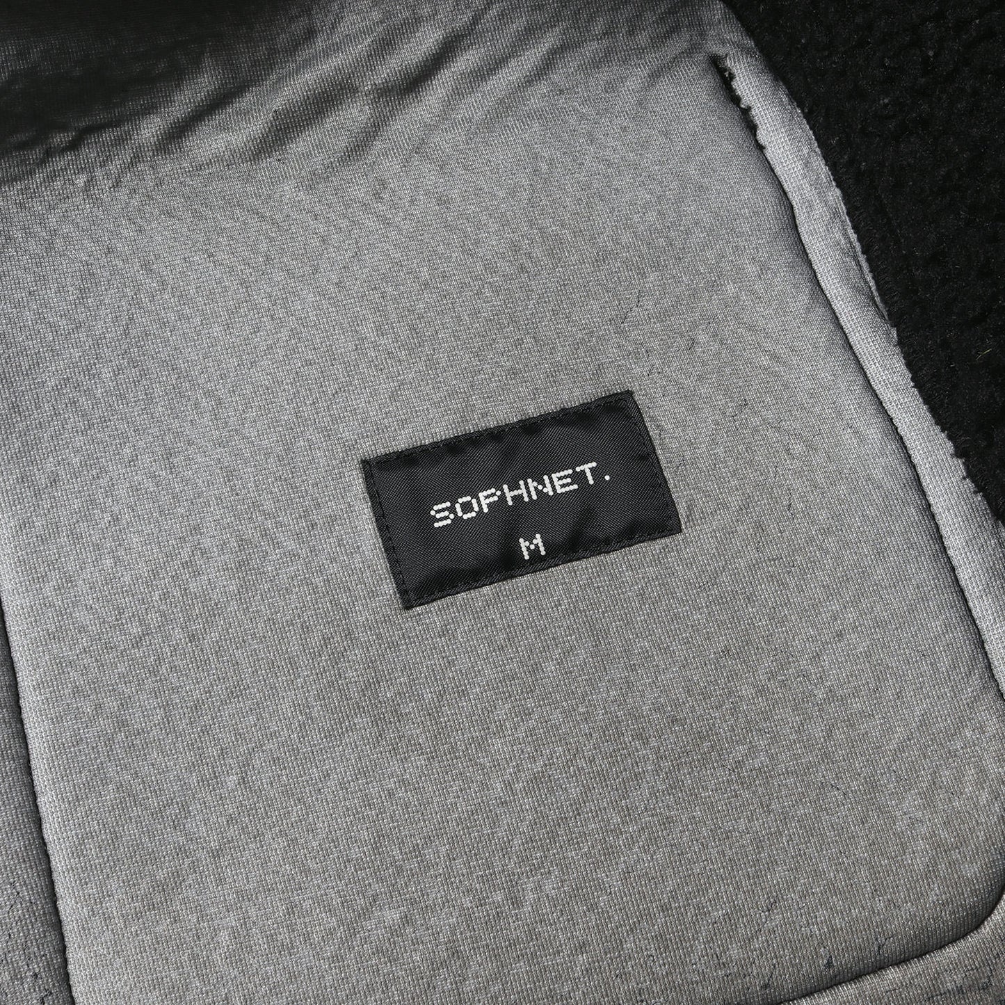 00s ×HARRIS TWEED ウィンドペン ツイード 裏ボアライナー付き フード ジャケット