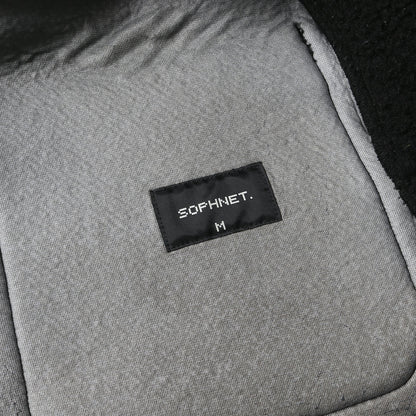 00s ×HARRIS TWEED ウィンドペン ツイード 裏ボアライナー付き フード ジャケット