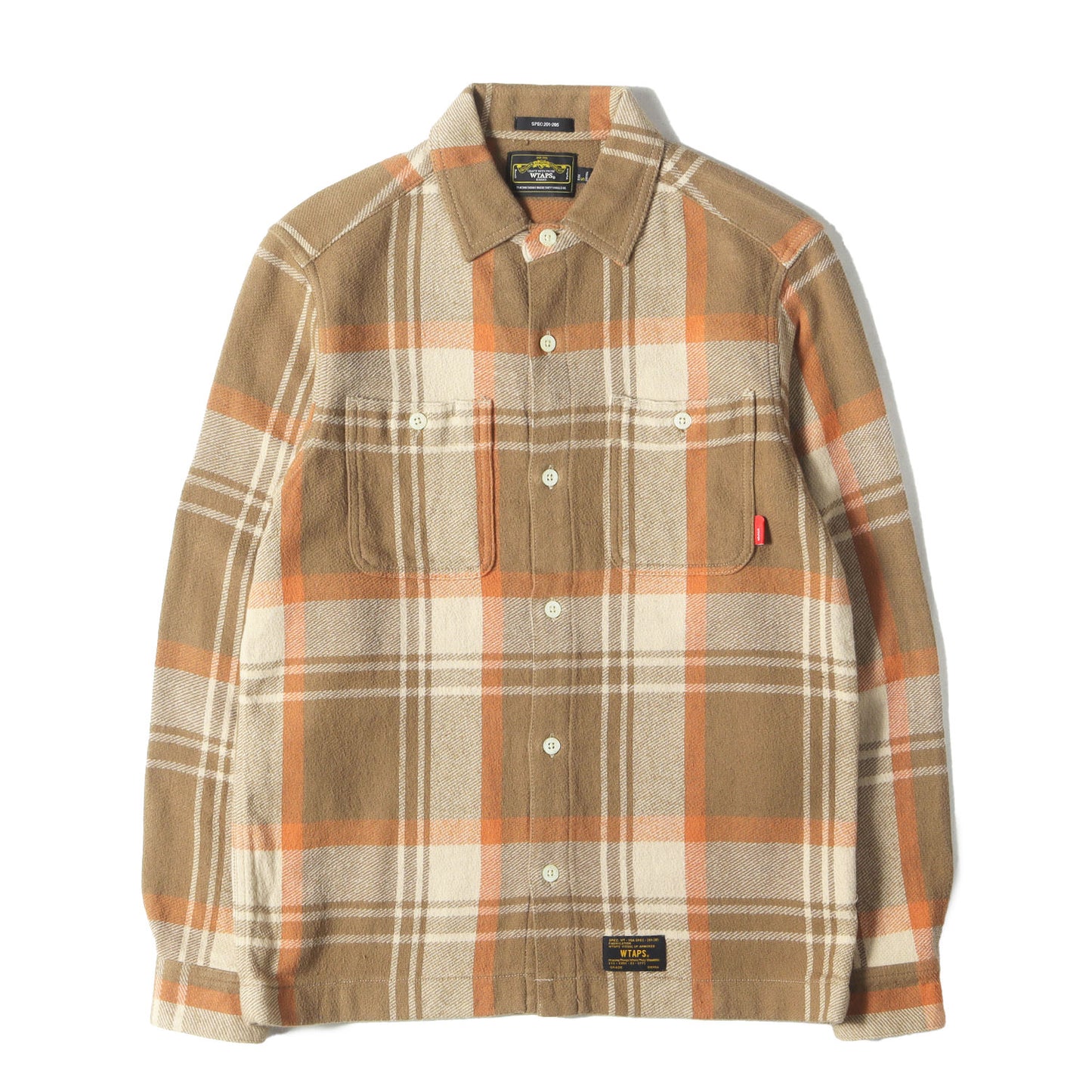 ヘビーウェイト チェック フランネルシャツ(UNION L/S)