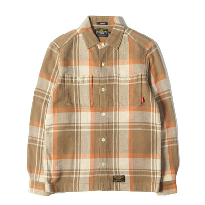 ヘビーウェイト チェック フランネルシャツ(UNION L/S)