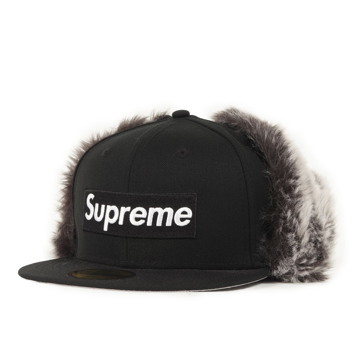 ×NEW ERA イヤーフラップ付き BOXロゴ ベースボールキャップ(Earflap New Era)