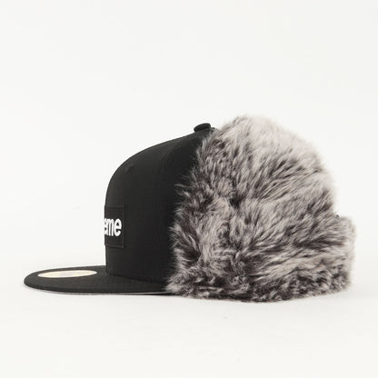 ×NEW ERA イヤーフラップ付き BOXロゴ ベースボールキャップ(Earflap New Era)