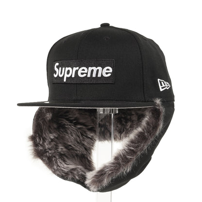 ×NEW ERA イヤーフラップ付き BOXロゴ ベースボールキャップ(Earflap New Era)