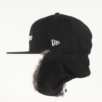 ×NEW ERA イヤーフラップ付き BOXロゴ ベースボールキャップ(Earflap New Era)