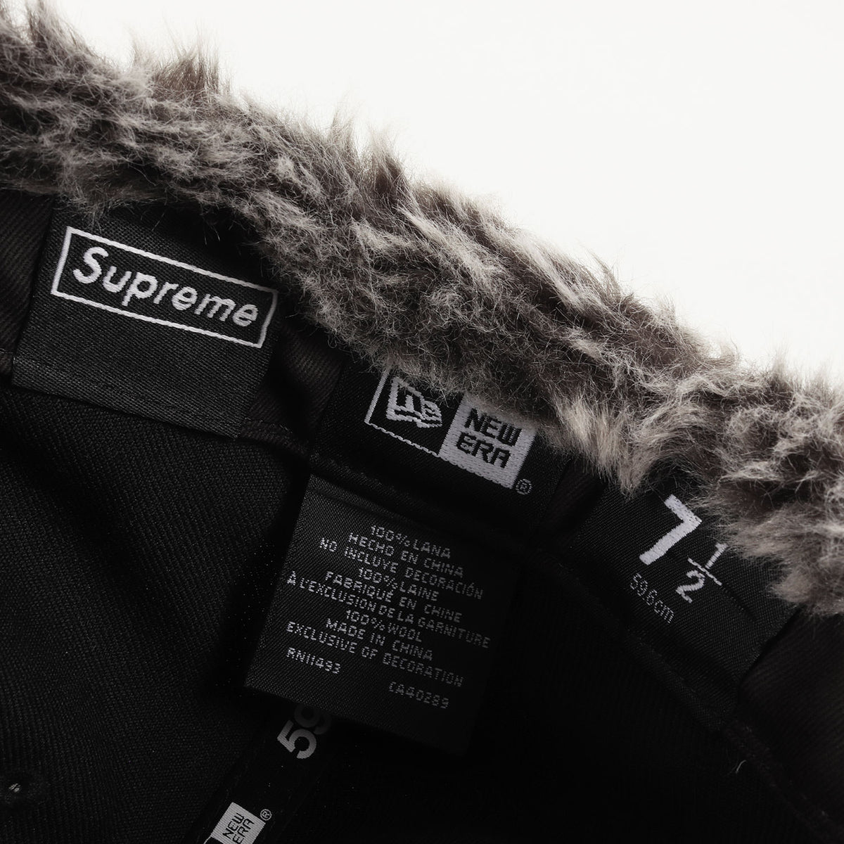 ×NEW ERA イヤーフラップ付き BOXロゴ ベースボールキャップ(Earflap New Era)