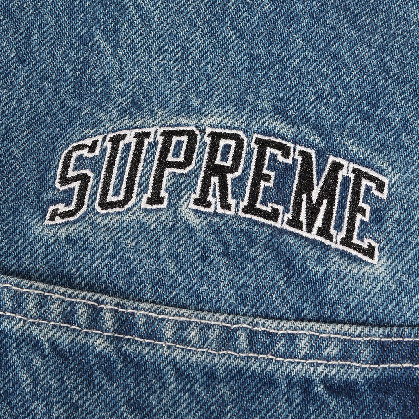 フード付き ウォッシュドデニム カバーオール(Hooded Chore Coat)