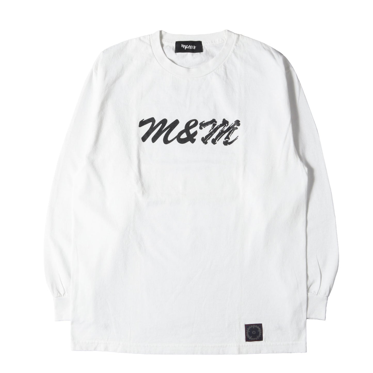 ×M&M コラボロゴ ロングスリーブ Tシャツ(PRINT L/S T-SHIRT)