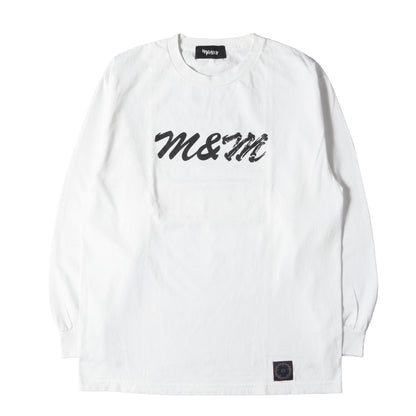 ×M&M コラボロゴ ロングスリーブ Tシャツ(PRINT L/S T-SHIRT)