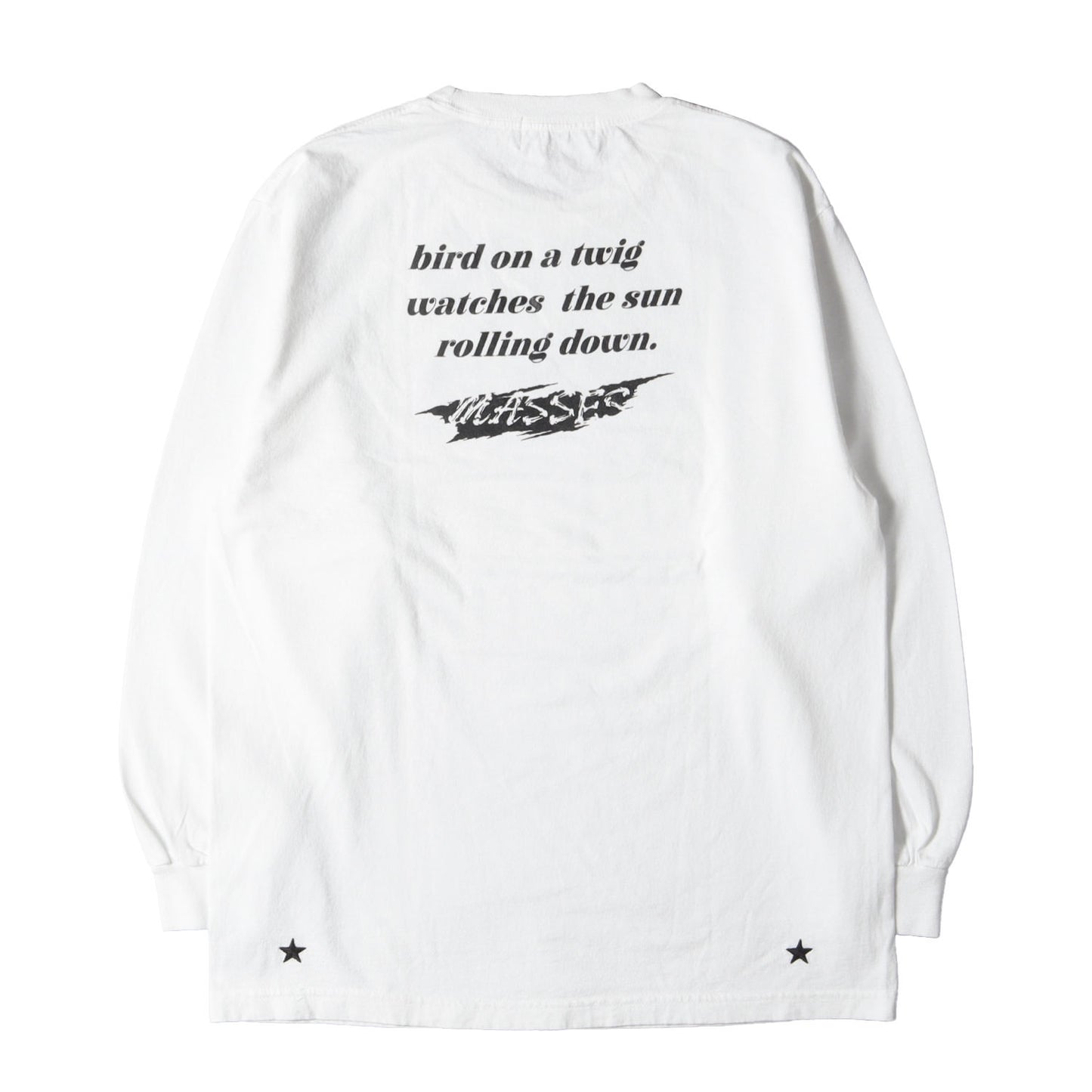 ×M&M コラボロゴ ロングスリーブ Tシャツ(PRINT L/S T-SHIRT)