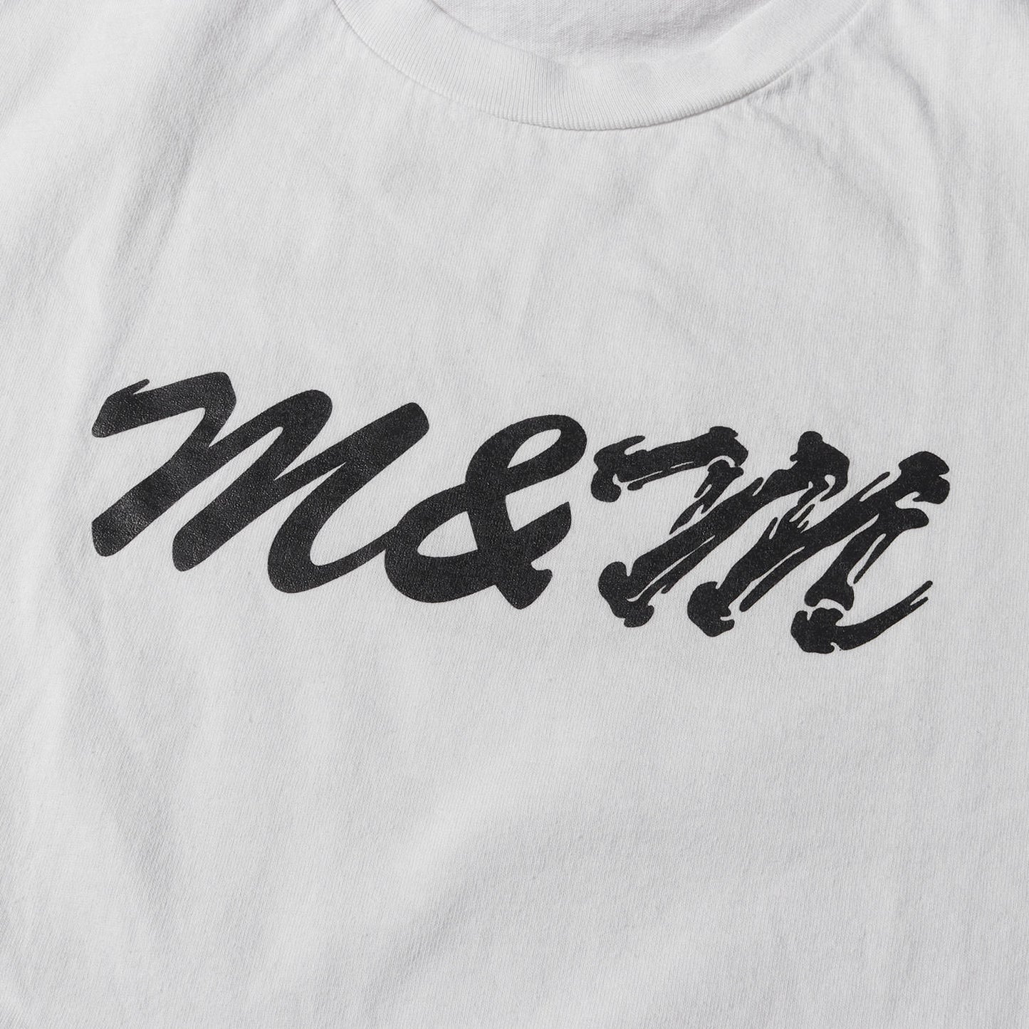 ×M&M コラボロゴ ロングスリーブ Tシャツ(PRINT L/S T-SHIRT)