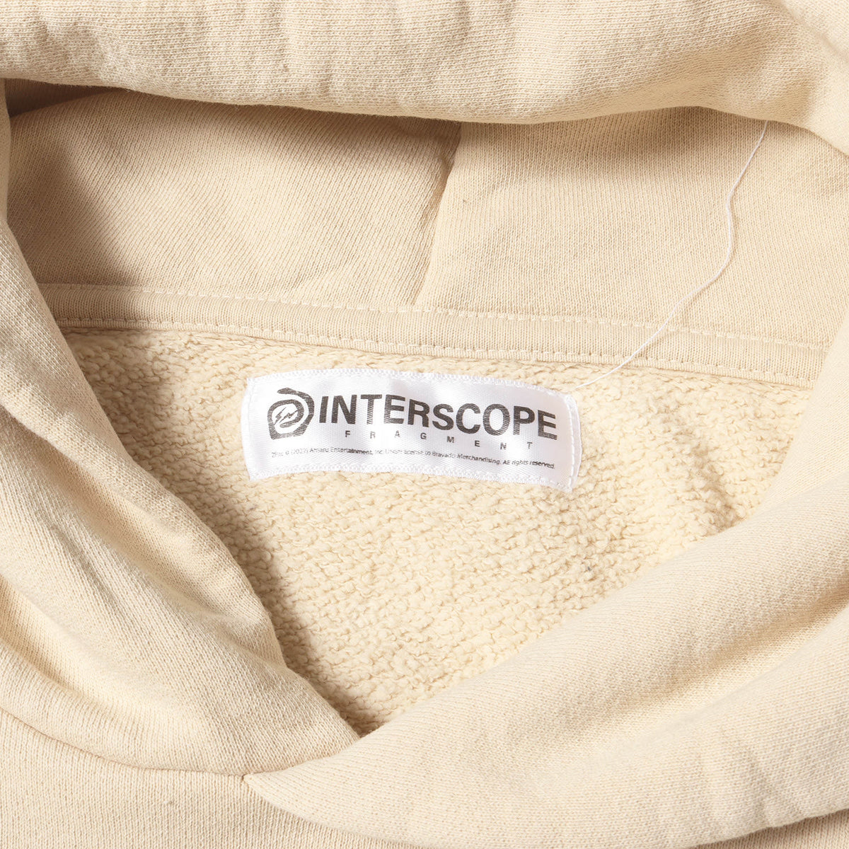 22AW Interscope Records 2Pac ダメージ加工 スウェット パーカー