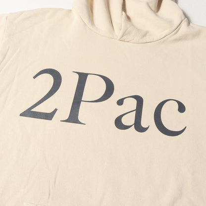 22AW Interscope Records 2Pac ダメージ加工 スウェット パーカー
