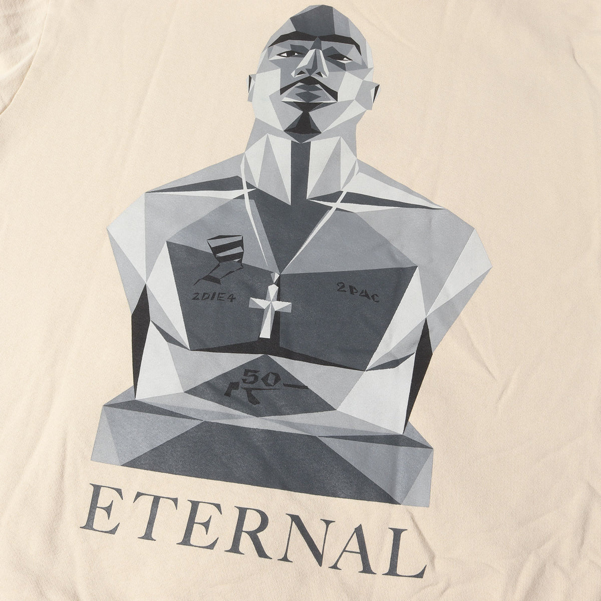 22AW Interscope Records 2Pac ダメージ加工 スウェット パーカー