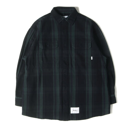 21AW チェック ヘビー フランネルシャツ(DECK LS)