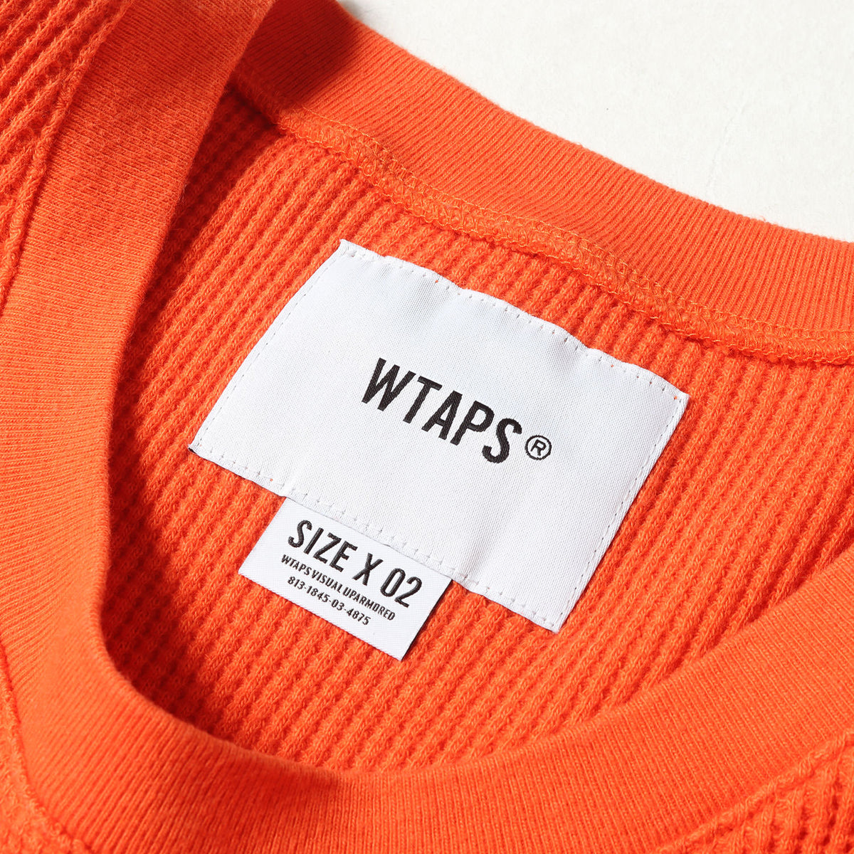 WTAPS (ダブルタップス) 20SS サーマル ロングスリーブ Tシャツ(WAFFLE 
