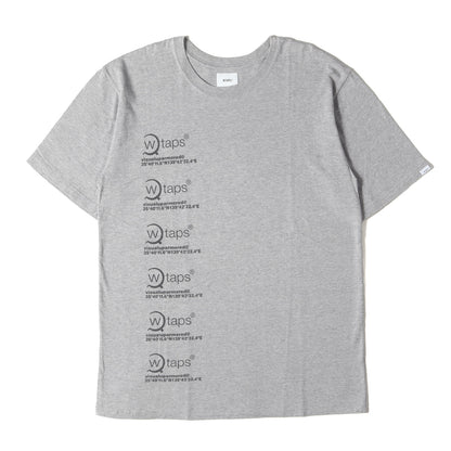 6連ロゴ クルーネック Tシャツ
